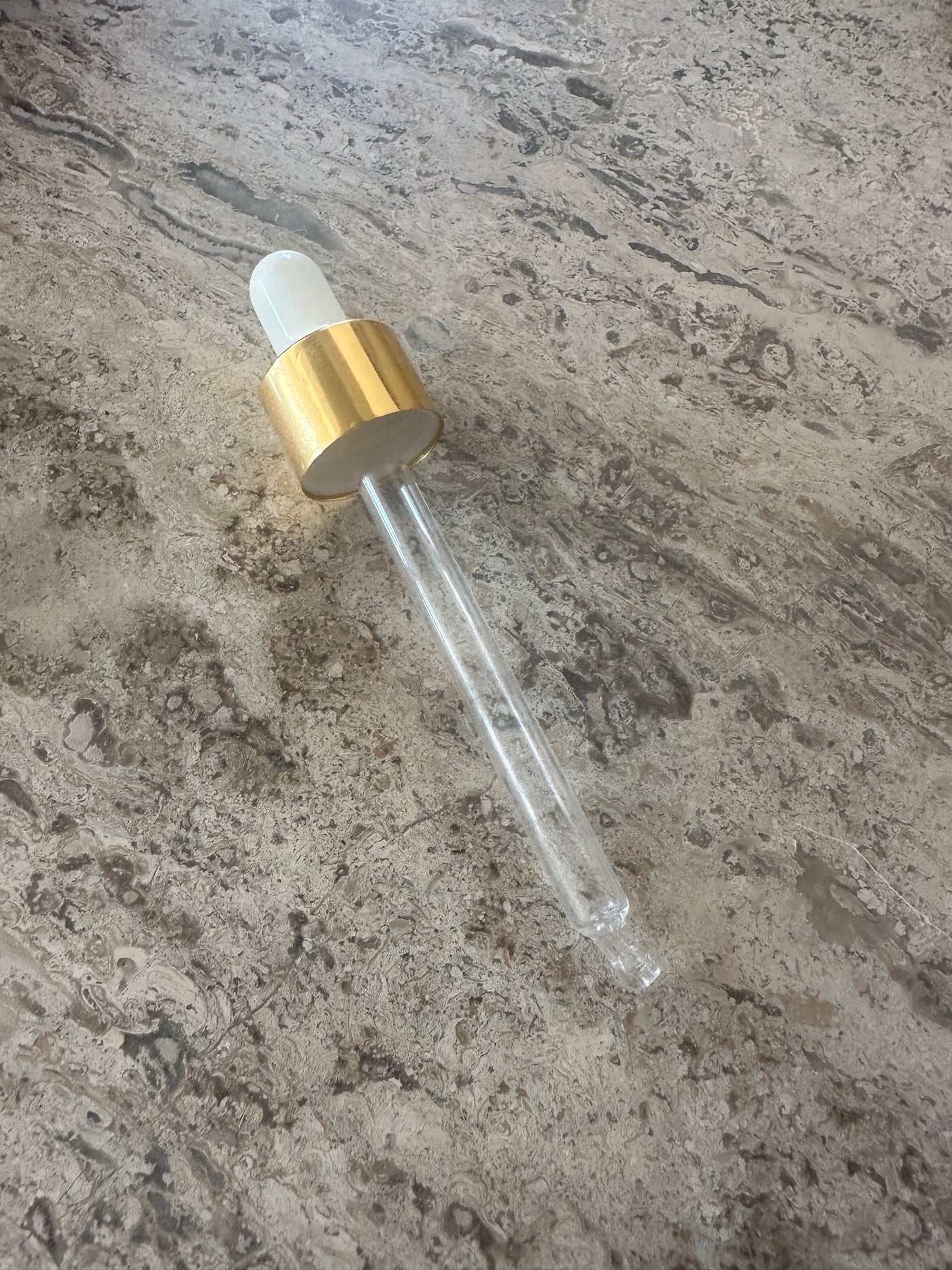 50ml Cam Damlalık (Beyaz)