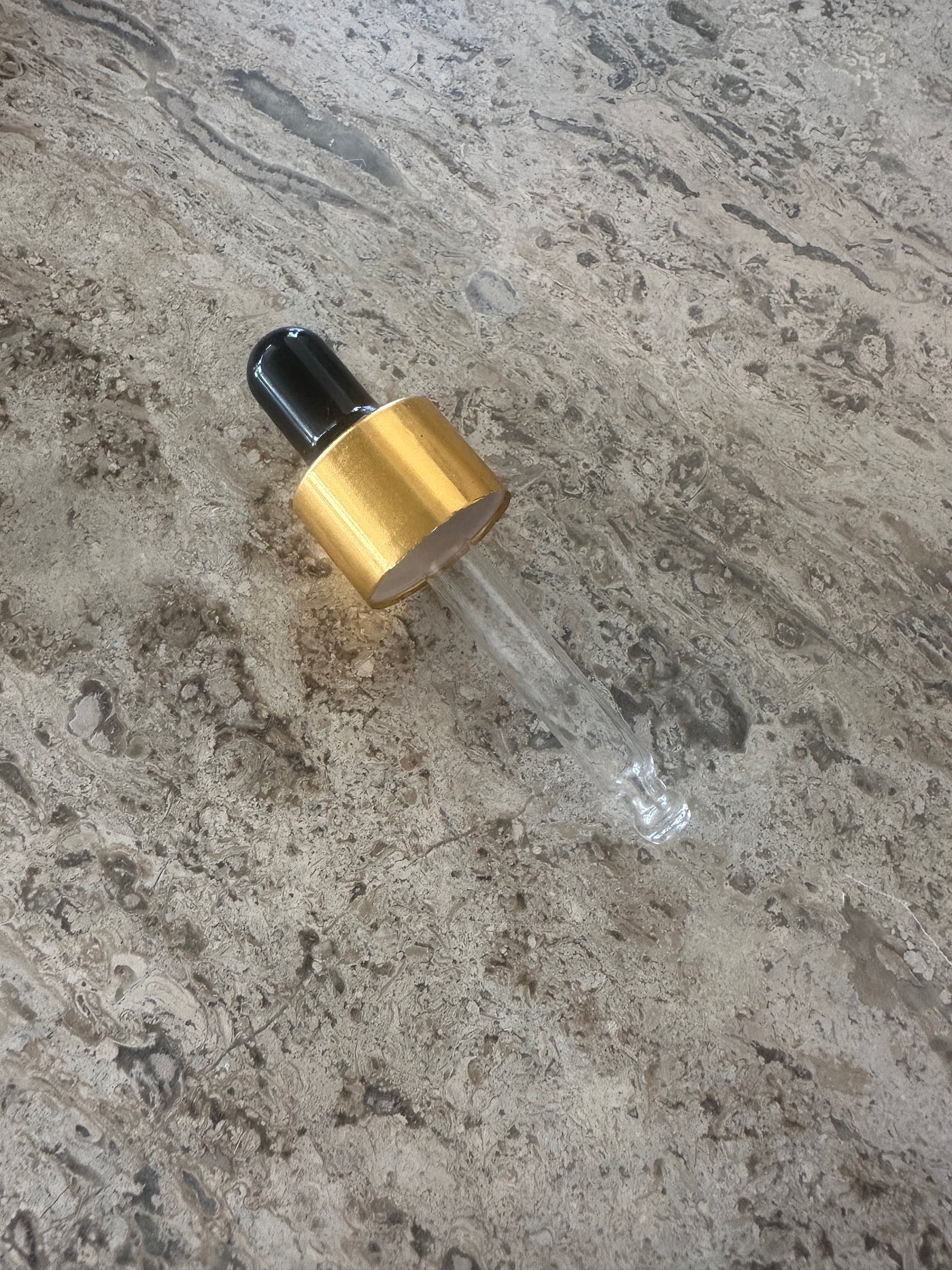 10ml Cam Damlalık (Siyah)